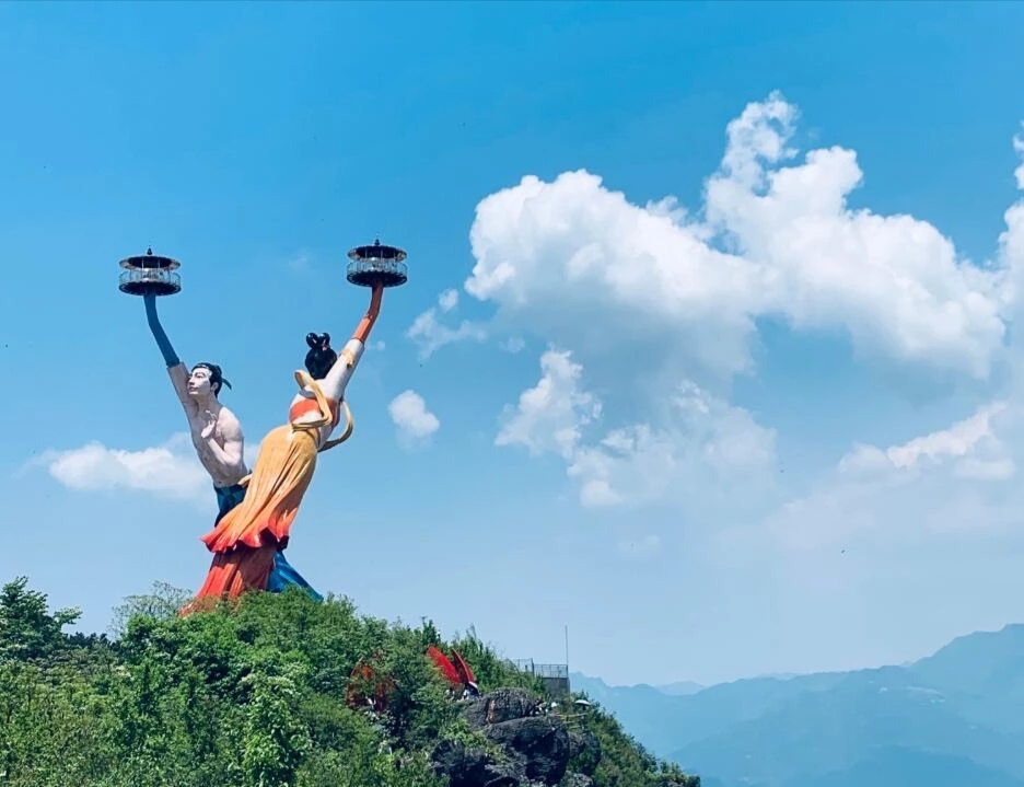 相遇白马山
